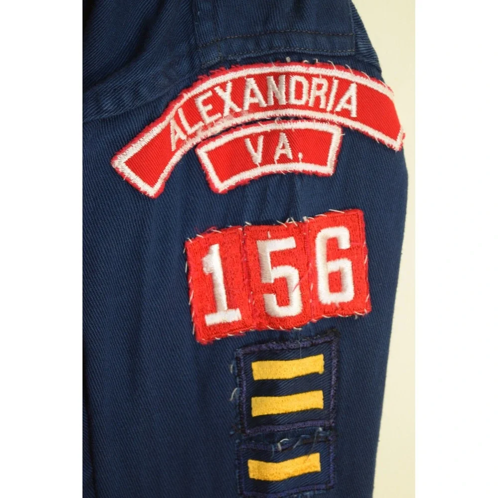 1950's Cub Scout Long Sleeve HEAVY COTTON Uniform Shirt BOYS M Alexandria VA CSP
